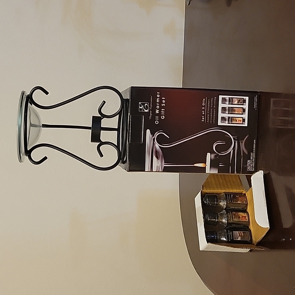 Oil warmer gift set NEW